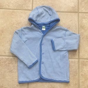 Precious Cargo Boys Striped Reversible Jacket